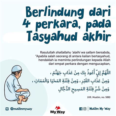 Doa Berlindung Dari Perkara Pada Tasyahud Akhir