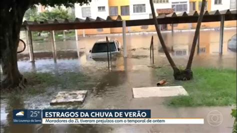 V Deo Chuva Forte Causa Estragos Na Regi O Metropolitana De Sp Sp G