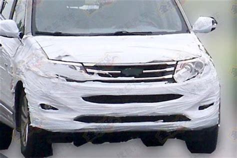 Spy Shots New Chery Tiggo Testing In China