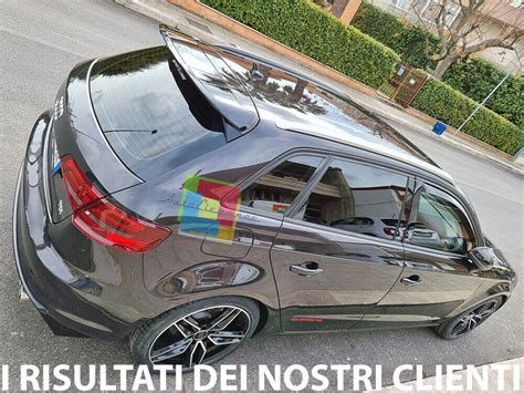 Alettone Rs Spoiler Posteriore Tetto Audi A V Sportback