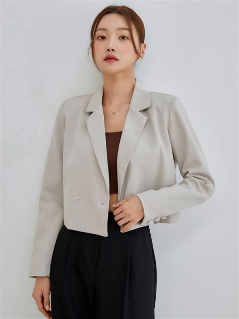 Blazers For Women Formal Neck Casual Products Full Sleeves Women