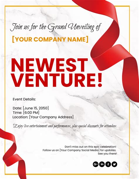 Free Grand Opening Event Flyer Template to Edit Online