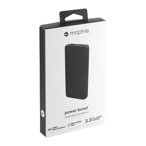 Mophie® Power Boost 10000 Mah Power Bank With Usb C Port Promotional Giveaway Crestline