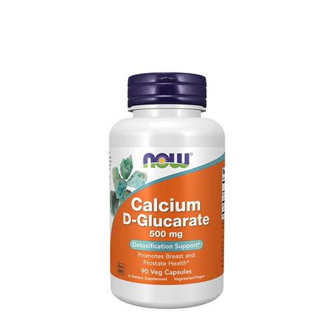 Now Foods Calcium D Glucarat Mg Kapsel Veg Kapseln