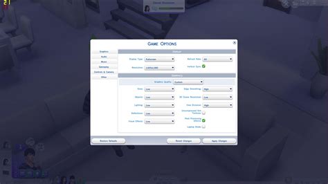 Mod The Sims Ts4 Graphics Setting Details