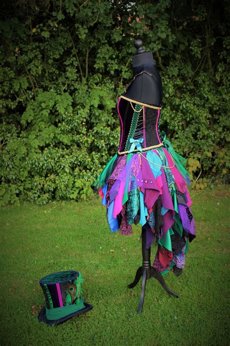 Mad Hatter Costume Custom Hand Made Fancy Dress By Faerie In The