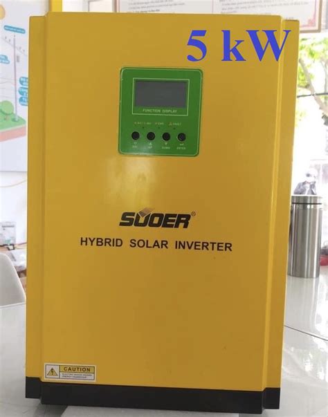 Biến Tần Solar Hybrid Inverter Suoer 5kw Vms 5k 48