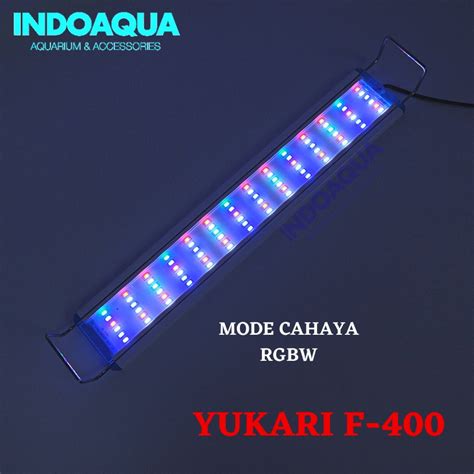 Jual Lampu LED Aquarium 3 Mode Cahaya Lampu Aquascape RGBW Lampu