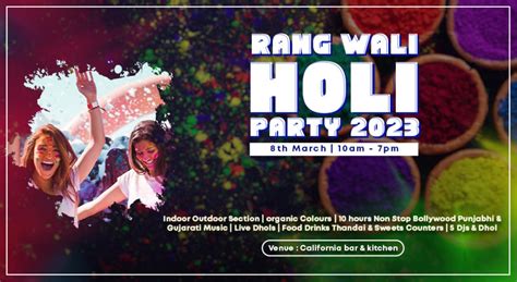 Rang Wali Holi Party