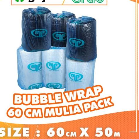 Jual Bubble Wrap Roll Cm X Meter Hitam Putih Buble Wrap Muliapack