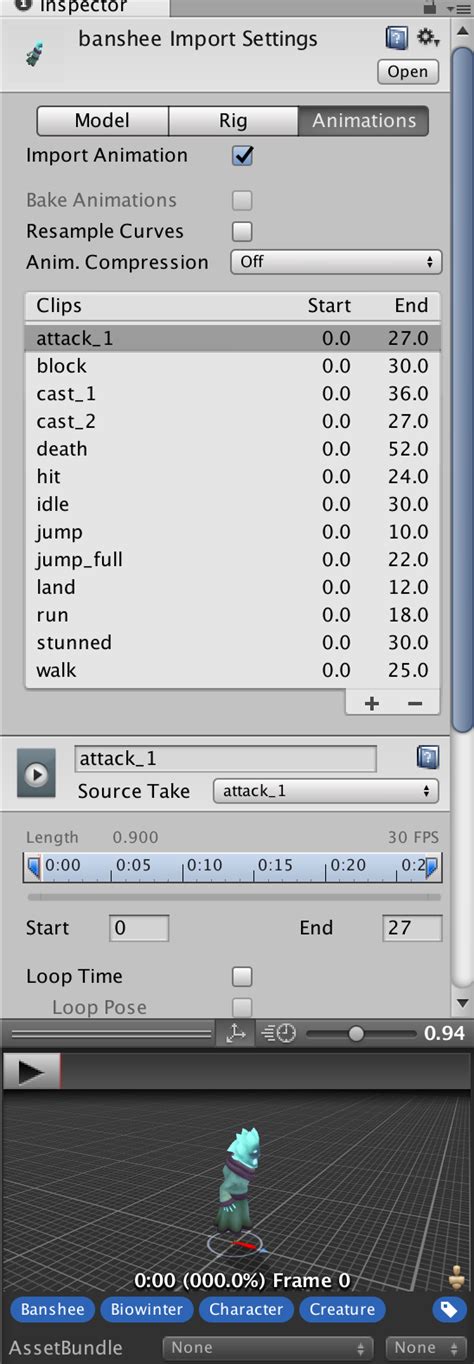 Setup Root Motion For A Specific Animation Clip Only Unity Engine