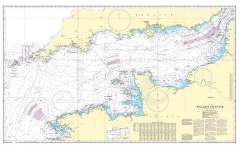 Nautical Chart Admiralty Chart 2675 English Channel From Love Maps