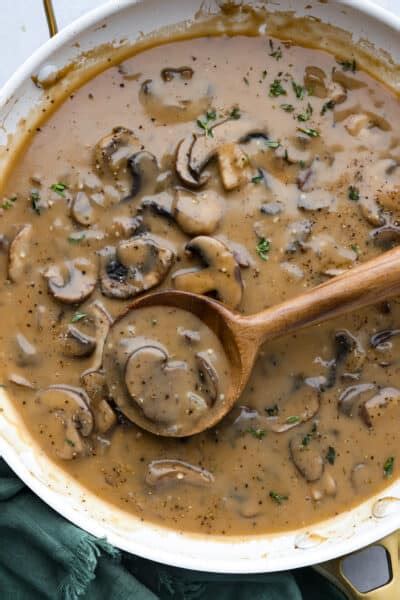 The Best Homemade Mushroom Gravy Recipe The Recipe Critic