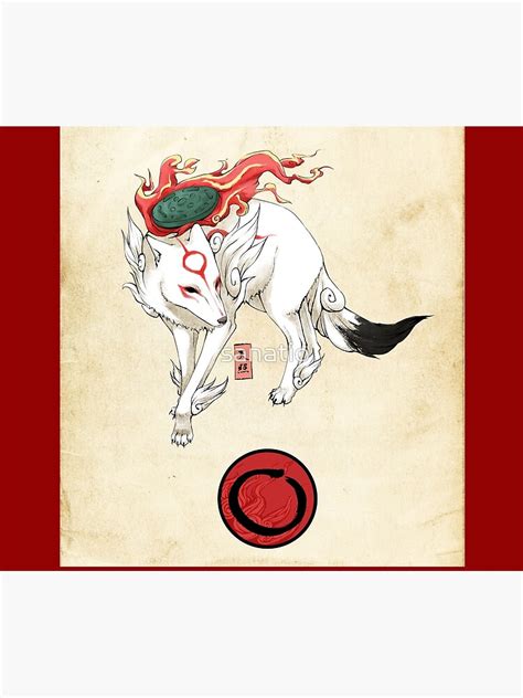 Okami Amaterasu Tapestry For Sale By Sanatio Redbubble