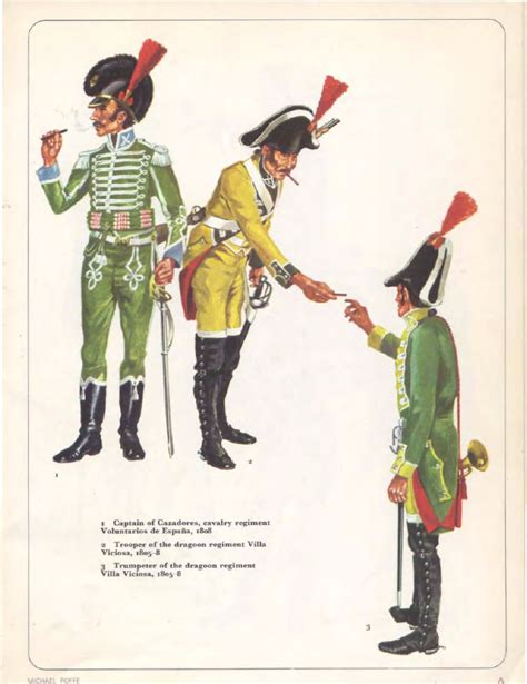 Osprey Men At Arms 051 Spanish Armies Of The Napoleonic Wars 1975