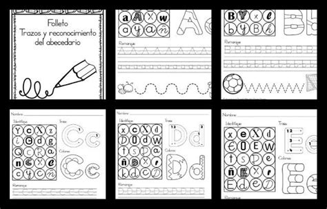 Cuaderno De Grafomotricidad Para Practicar El Abecedario Imagenes Educativas Abecedario