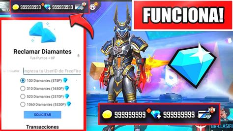 CÓMO CONSEGUIR DIAMANTES GRATIS EN FREE FIRE DIAMANTES GRATIS EN