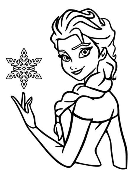 Frozen Outline Drawing At Getdrawings Free Download