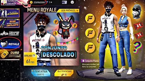 Urgente Novo Ouro Royale E Skin Dos Estilha Os Pegue A Barbinha