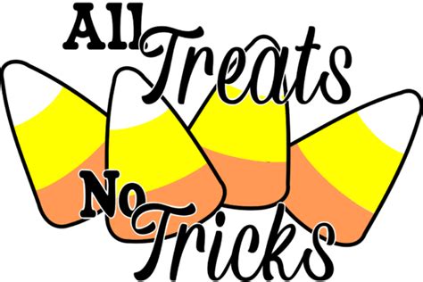 All Treats No Tricks Graphic By Glad Pants Crafts · Creative Fabrica