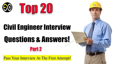 Top 20 Civil Engineer Interview Questions And Answers Pass Your