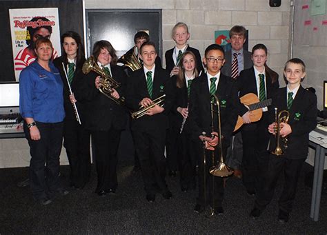 Corby Business Academy Bursaries For Eight Cba Musicians