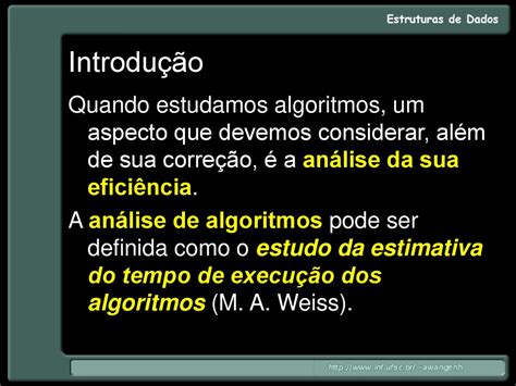 Complexidade De Algoritmos Ppt Carregar