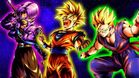 Hybrid Saiyan Team Showcase Dragon Ball Legends Youtube