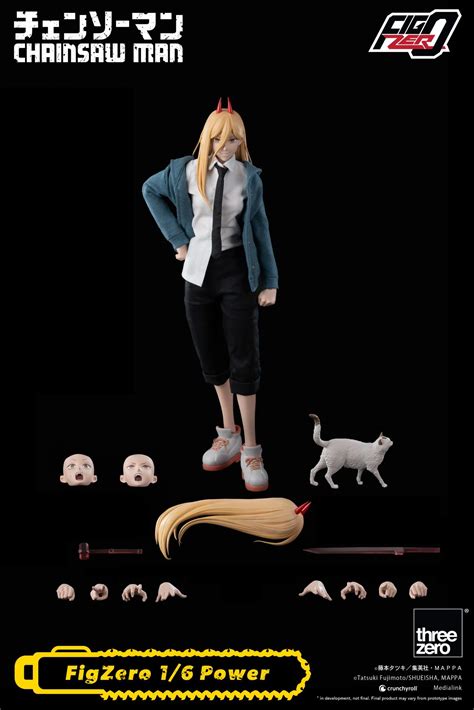 Chainsaw Man Denji e Power ganham figuras colecionáveis articuladas