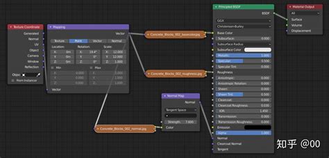 Blender Principled Bsdf Shader 使用教程 知乎