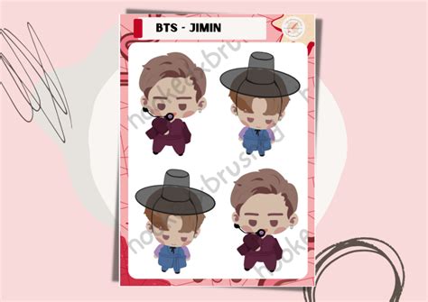 Bts Jimin Sticker Pack X Lazada Ph