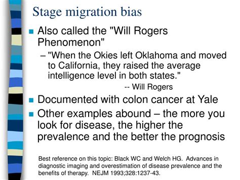 PPT Length Bias Different Natural History Bias PowerPoint