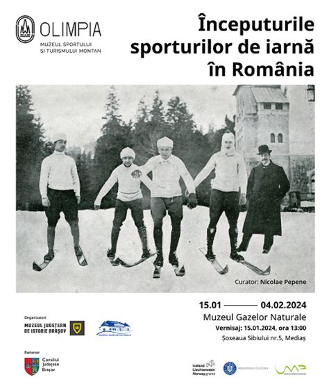 Expoziția Începuturile sporturilor de iarnă în România