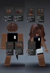 Roblox Hair Combos Blonde