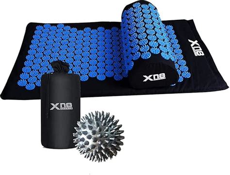 XN8 Yoga Acupressure Mat Pillow Set Acupuncture Reflexology Mat For