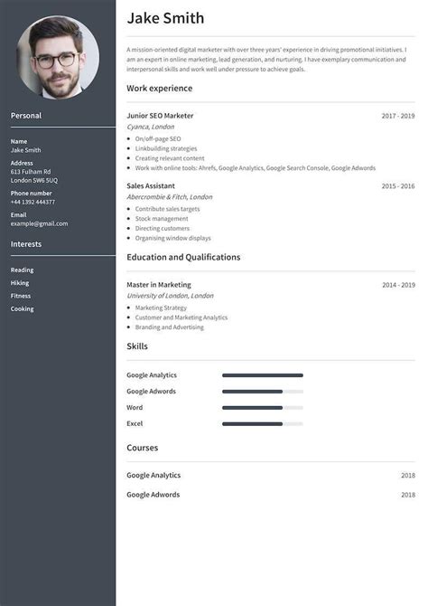 Stanford Cv Template