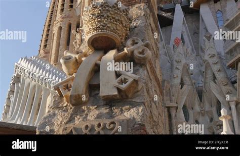 Sagrada Familia Unesco World Heritage Site Placa De La Sagrada Fam