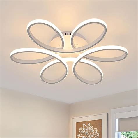 Goeco Modern Ceiling Light Inch W Led Aluminum Ceiling Light