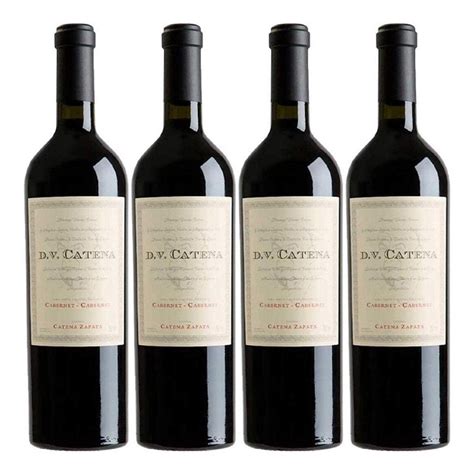 Vinho Dv Catena Cabernet Malbec 750Ml Kit 4 Und No Shoptime