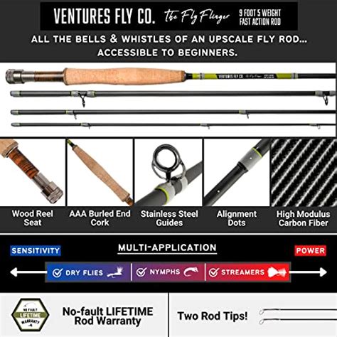 Ventures Fly Co Toe Dipper Starter Package Fly Fishing