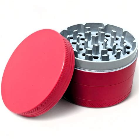 63mm Non Glossy 4 Parts Grinder High Capacity And Efficient Herb Grinding