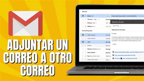 C Mo Adjuntar Un Correo A Otro Correo En Gmail Youtube