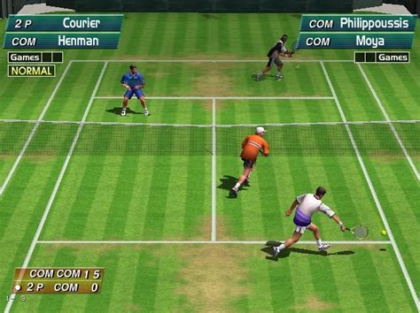 Virtua Tennis official promotional image - MobyGames