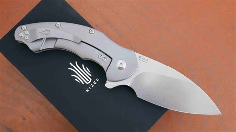 Kizer Roach KI4477 S35VN Titanium YouTube