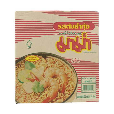 Mama Instant Noodles Shrimp Tom Yum 55g Pack 30 Order Online Tops