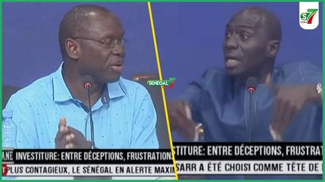 Débat houleux entre Omar Faye S Saliou Gueye Balégui Amo Deugg Sama