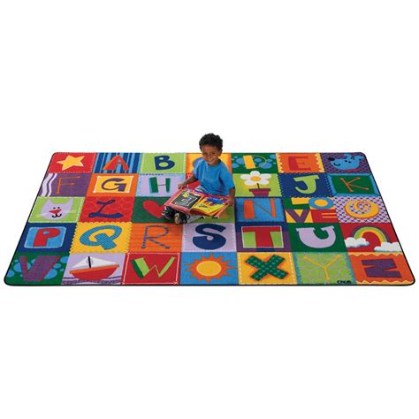 Toddler Alphabet Blocks Carpet