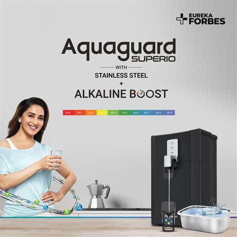 Buy Aquaguard Superio Ro Uv Taste Adjuster Stainless Steel Alkaline