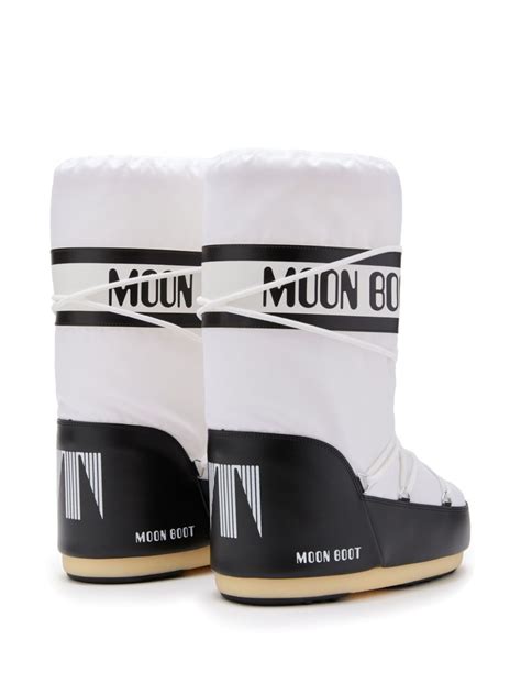 Moon Boot Bota Logo Icon Branco FARFETCH BR