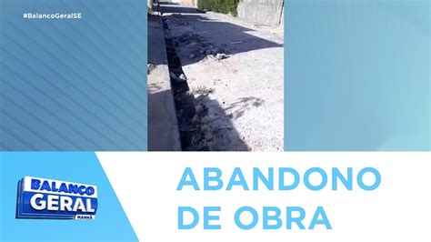 Moradores De Muribeca Denunciam Abandono De Obra Na Rua Maria Jos